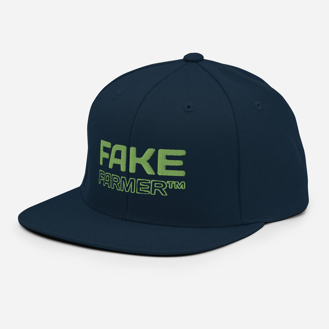 FakeFarmer® Snapback Embroidered Hat