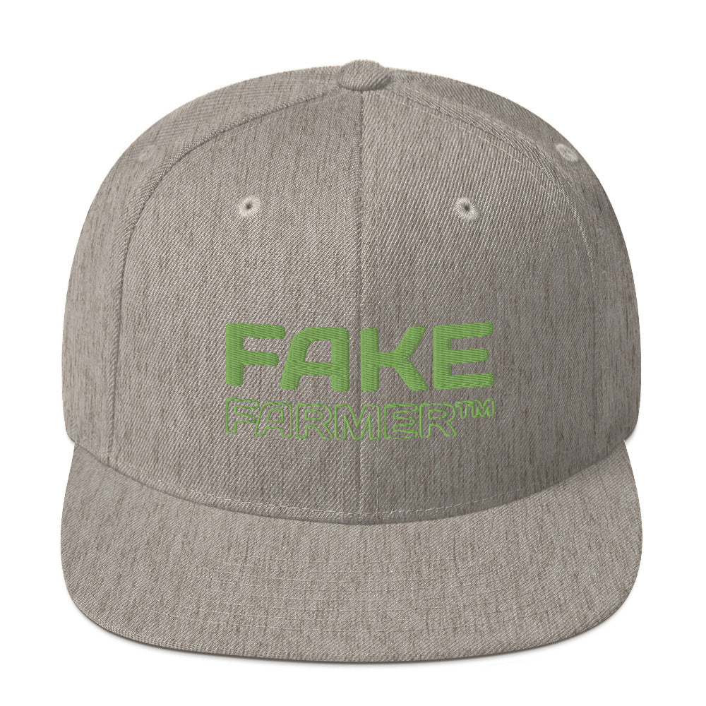 FakeFarmer® Snapback Embroidered Hat