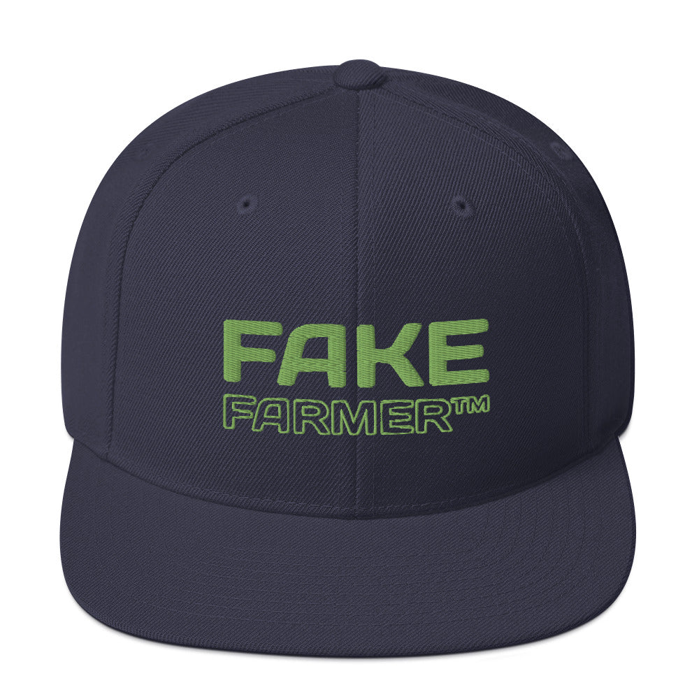 FakeFarmer® Snapback Embroidered Hat