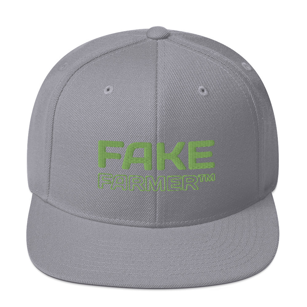 FakeFarmer® Snapback Embroidered Hat