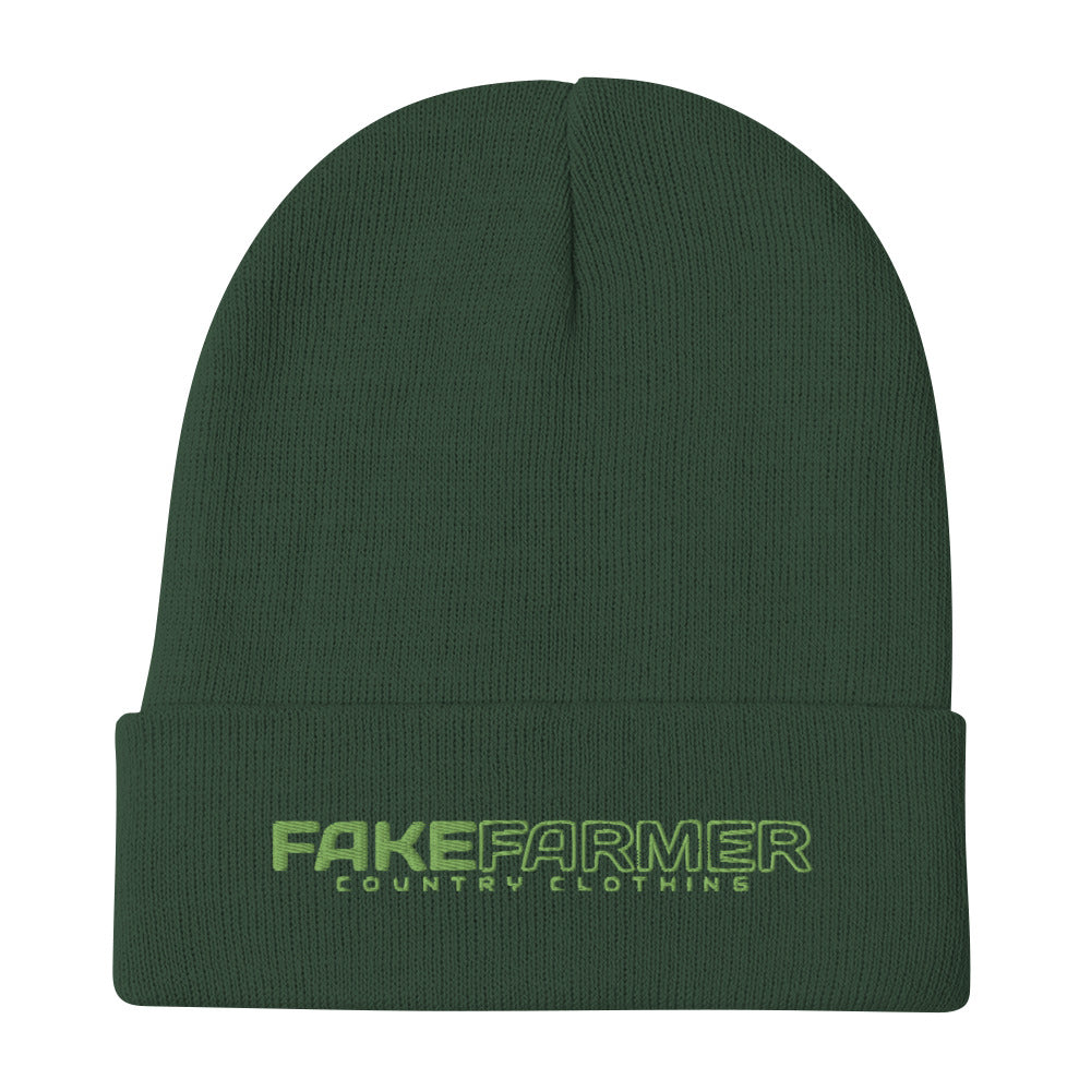 FakeFarmer® Embroidered Country Clothing Beanie